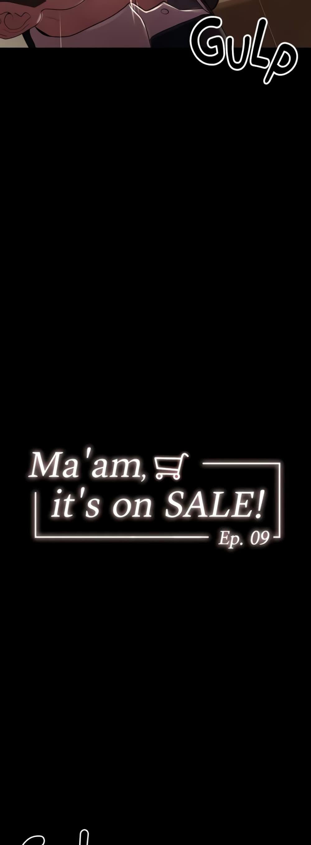 Ma’am, It’s on SALE! 9 03